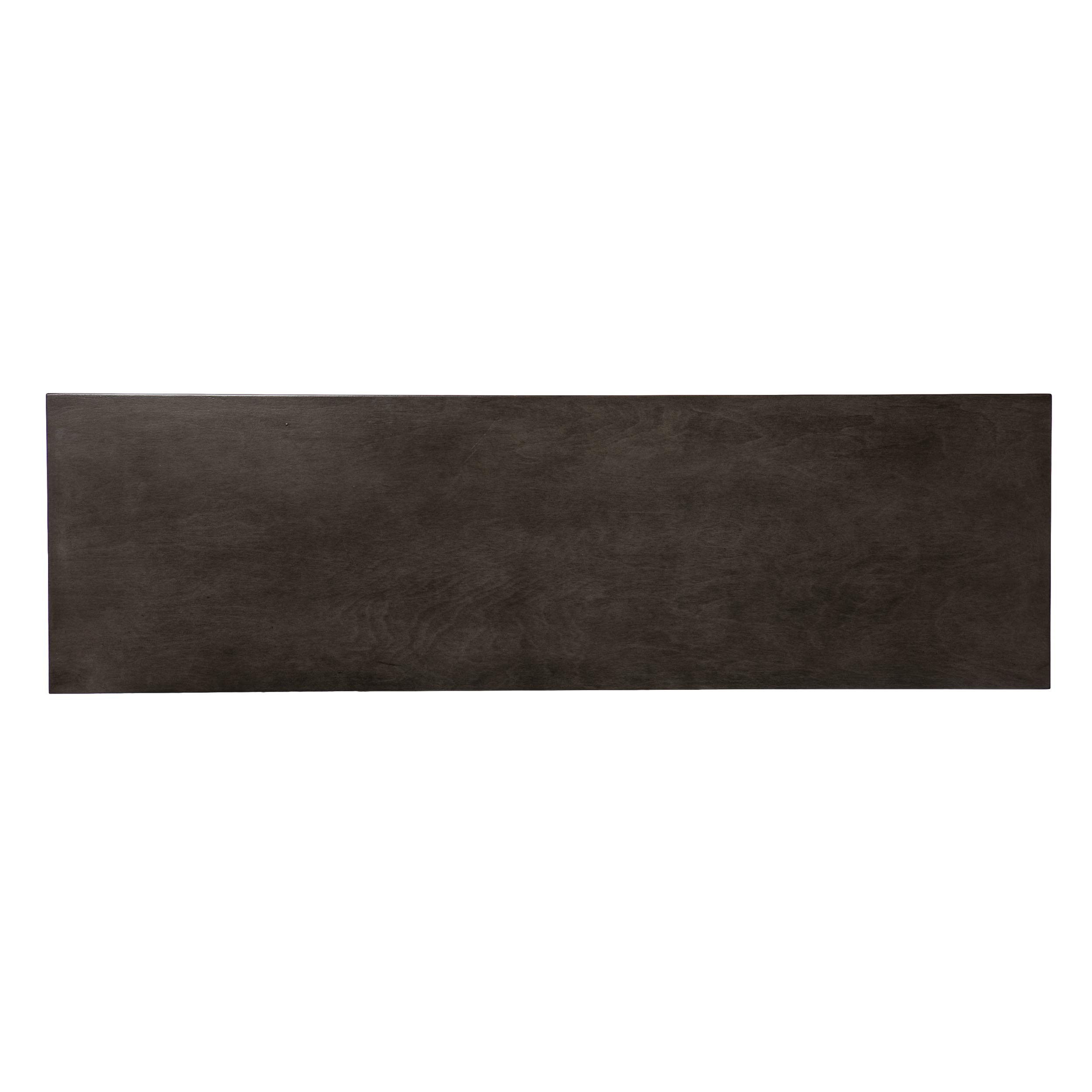 SEI Furniture Virton Contemporary Storage Cabinet - Weathered Gray & Gunmetal Gray | Modern Sideboard for Living Room, Bedroom & Office Organization