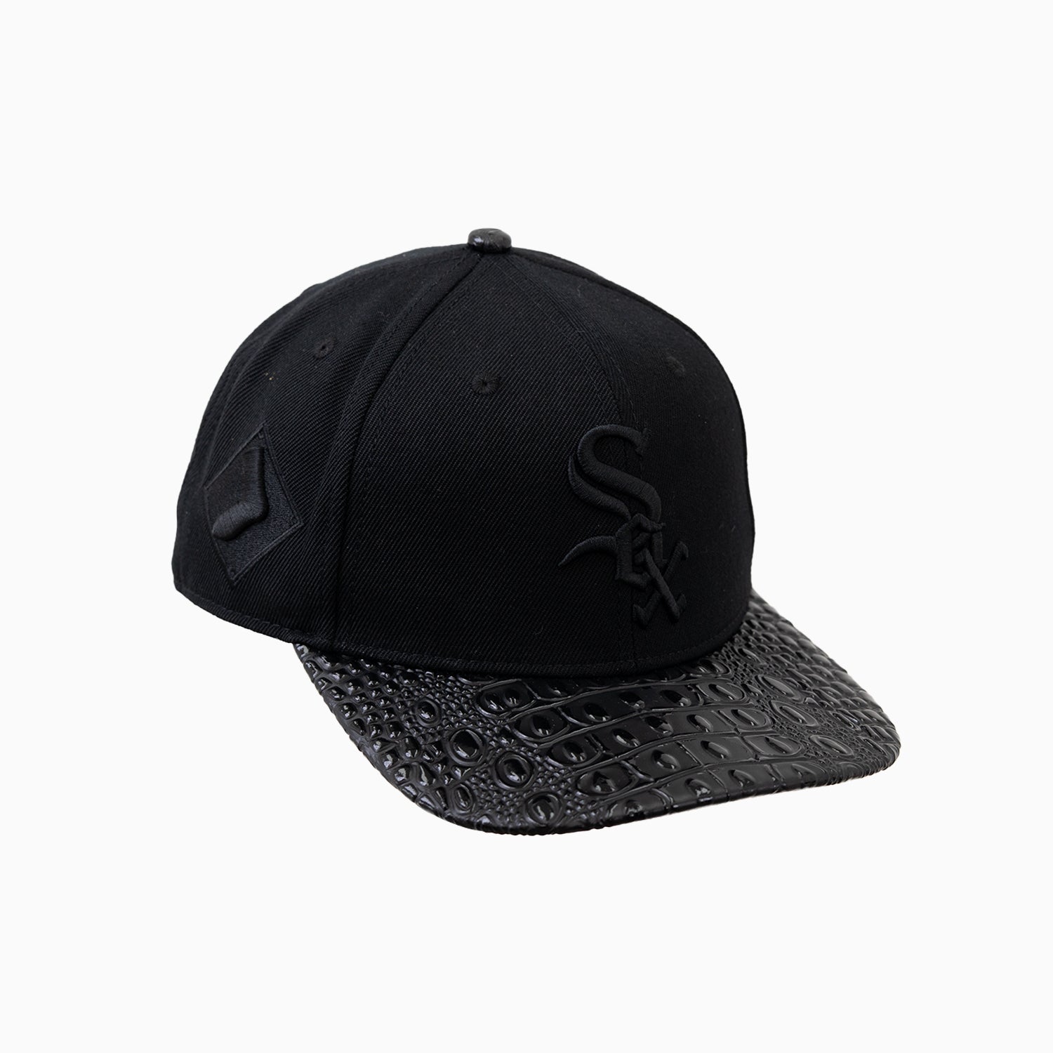 Chicago White Sox MLB Official Leather Visor Hat for Baseball Fans - Perfect for Games, Outdoor Sports & Sun Protection