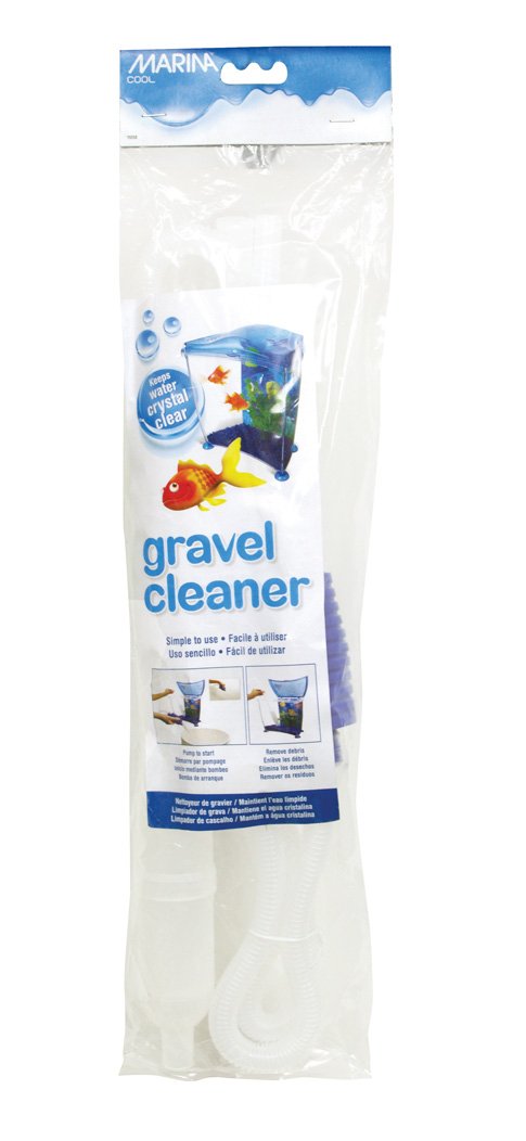 Marina Cool Gravel Cleaner - Efficient Aquarium Vacuum for Fish Tank Cleaning | Perfect for Freshwater & Saltwater Tanks