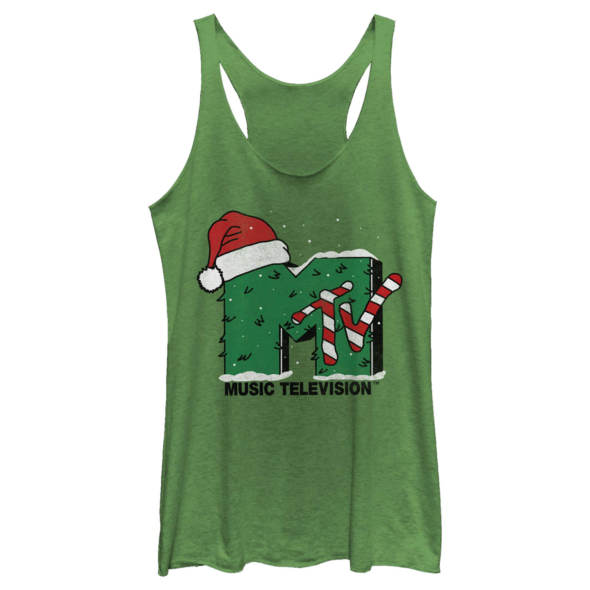 MTV Holiday Women's Racerback Tank Top - Festive Party Wear