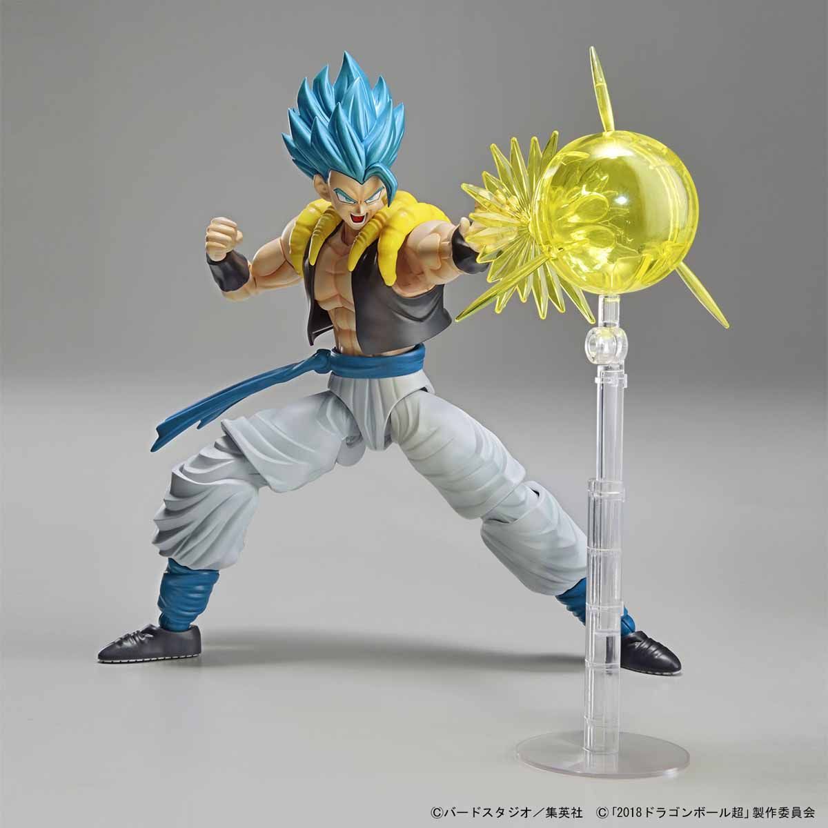 Figure Rise Standard Dragon Ball Super Super Saiyan God Super Saiyan Gogeta Plastic Model Kit - Build & Display Your Favorite DBZ Fusion Warrior for Anime Collectors & Action Figure Enthusiasts