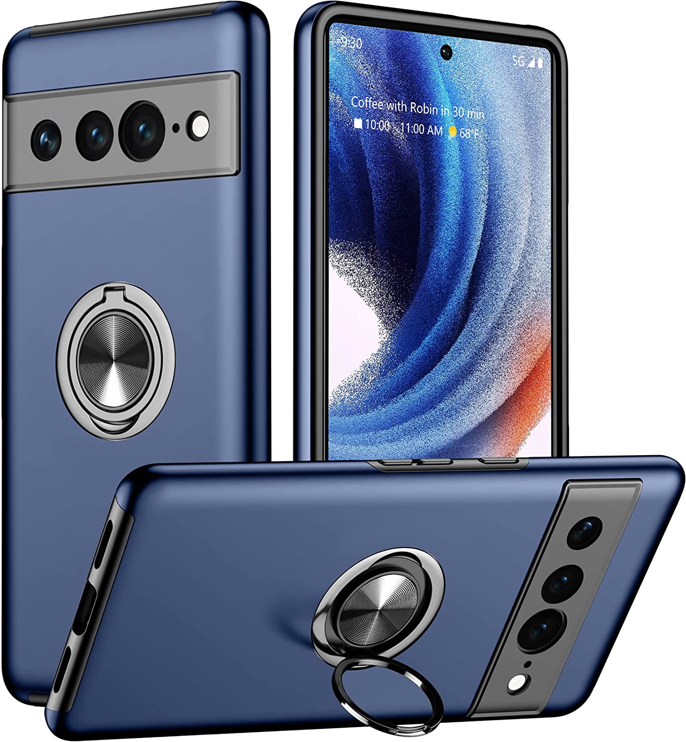 Google Pixel 7 Pro Case - Slim Thin Shockproof Protective Cover for 6.7 Inch Smartphone (Purple) | Perfect for Everyday Use, Travel & Outdoor Activities
