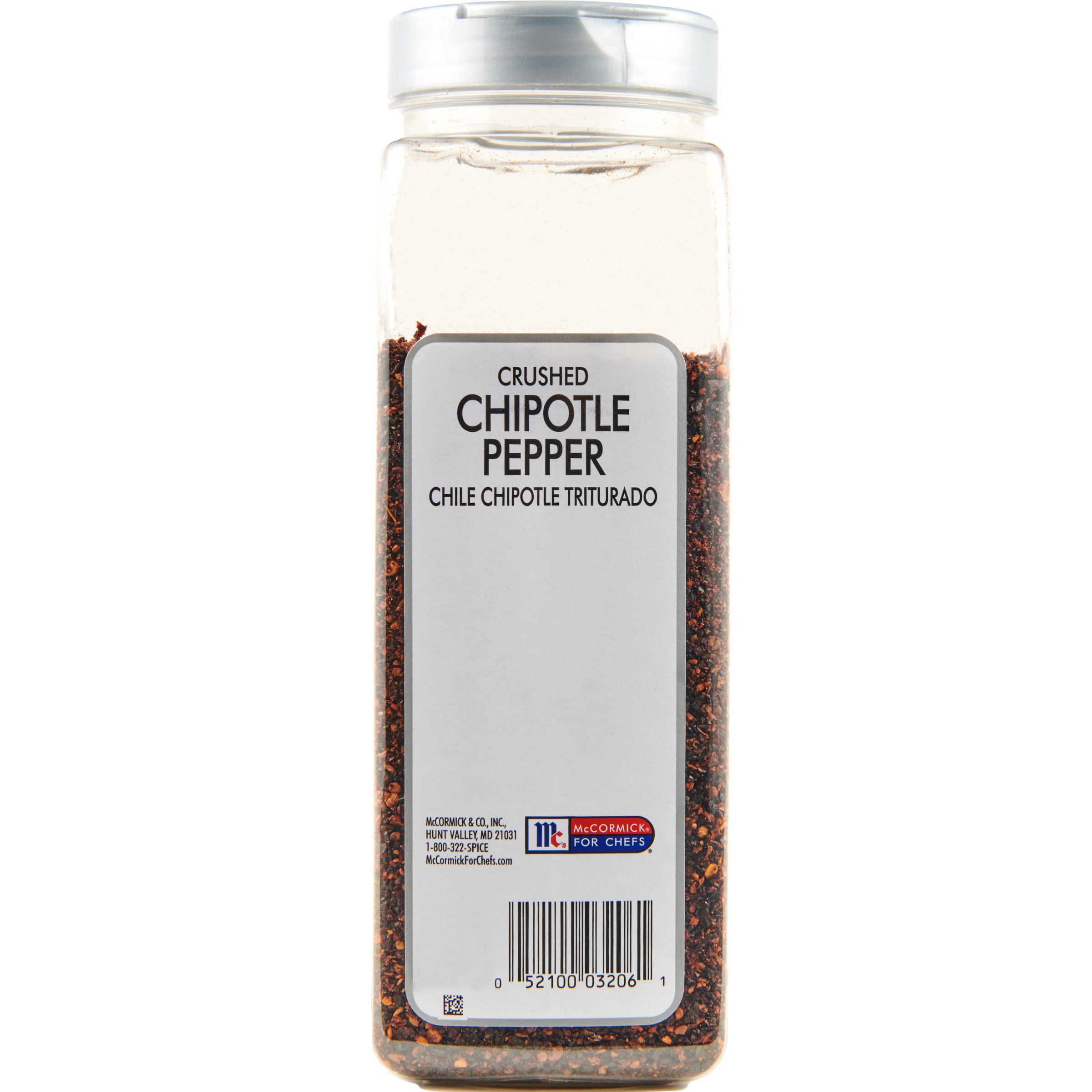 McCormick Culinary Crushed Chipotle Pepper, 16 oz - Premium Dried Chipotle Seasoning for Smoky Sweet Flavor | Perfect for Grilling, BBQ, Tacos, Chili & Mexican Cuisine | Great for Meats, Sauces, Marinades, Soups & More