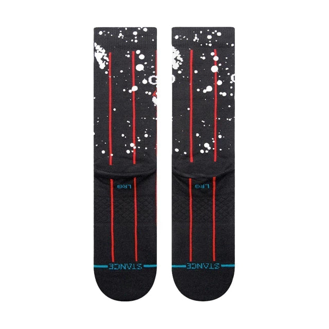 Stance Overspray Chi Pack - 1 Pair of Performance Socks for Running, Basketball & Workouts - Comfortable & Durable Athletic Socks for Men & Women