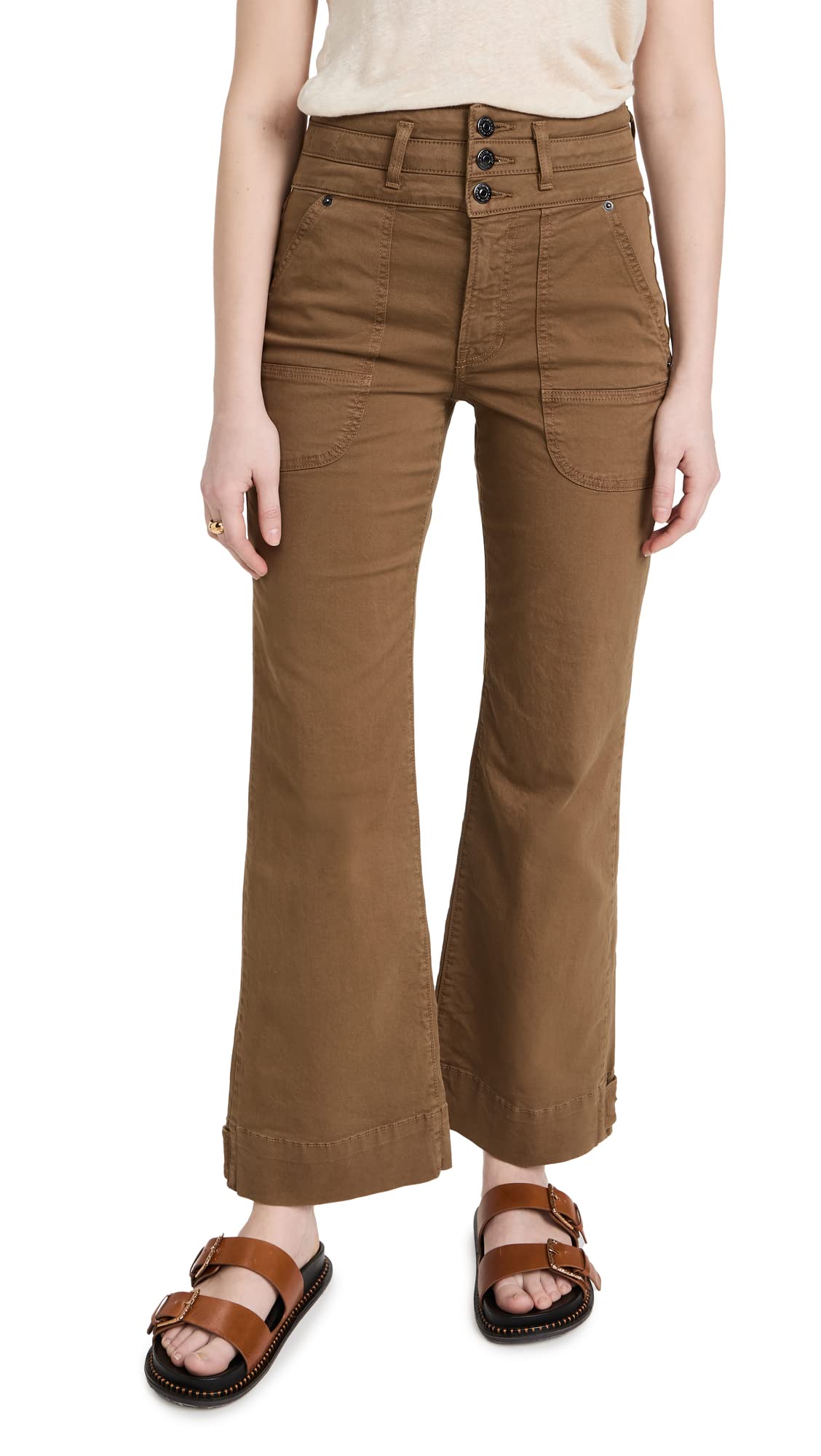 Veronica Beard Women's Marley High-Rise Straight Leg Jeans | Comfortable & Stylish Denim Pants for Work, Casual & Night Out