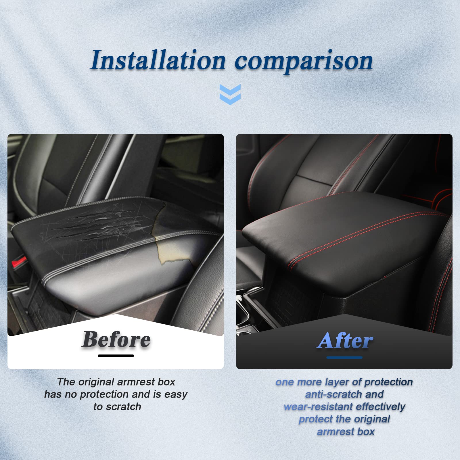 2020-2025 Ford Explorer Center Console Cover & Arm Rest Pad - Premium Durable Protection for 2023 2024 2025 Models | Perfect for Road Trips, Daily Commutes & Car Interior Protection