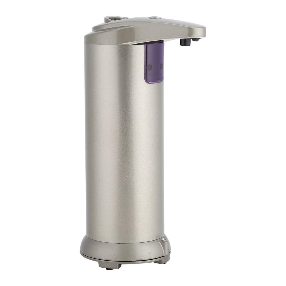 Stainless Steel Automatic Touchless Soap Dispenser for Bathroom - Hands-Free Liquid Soap & Sanitizer Dispenser for Kitchen, Restroom, and Public Washrooms