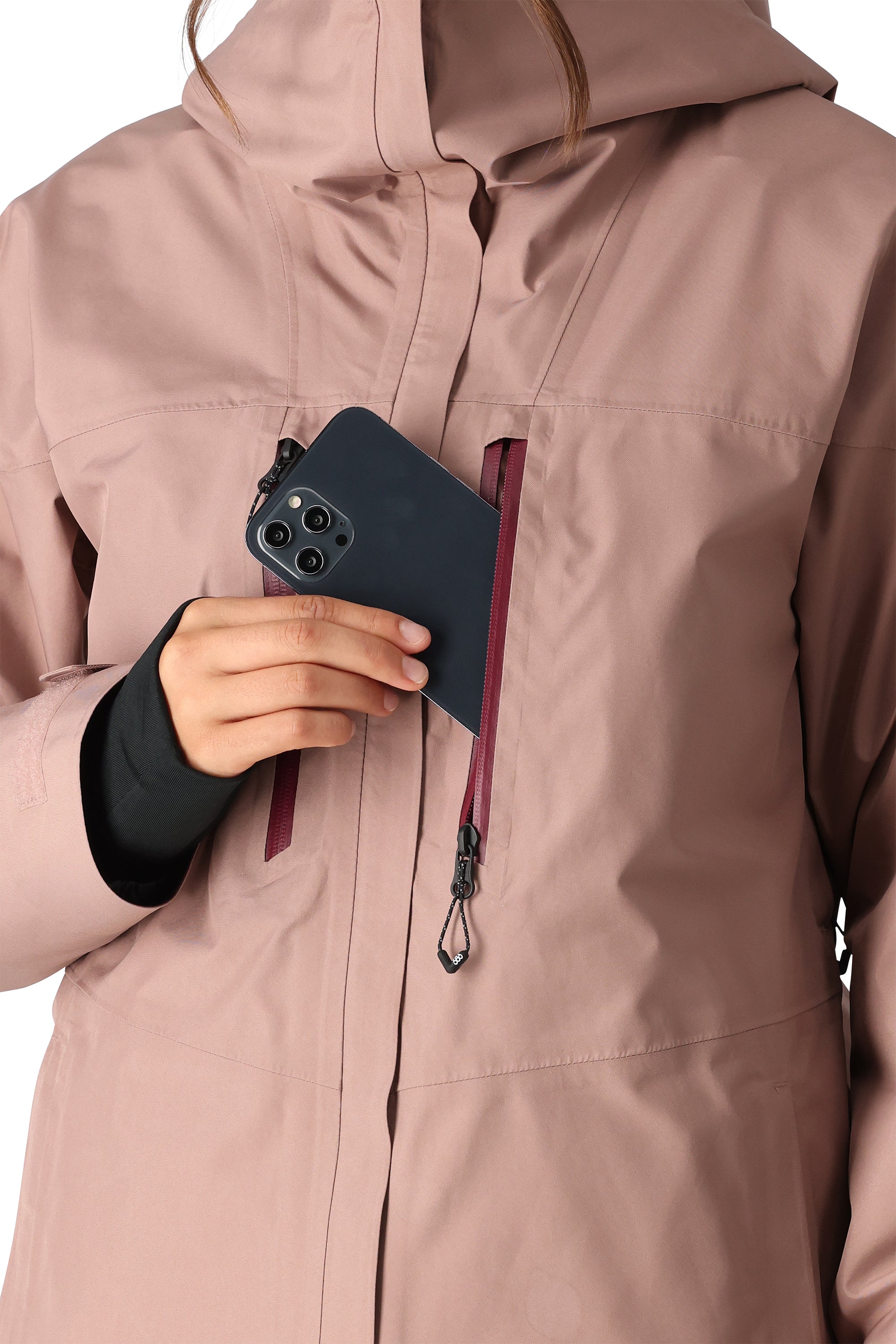 686 Women's GORE-TEX Skyline Waterproof Shell Jacket - Lightweight Windproof Rain Jacket for Hiking, Skiing & Outdoor Adventures (2025 Edition)