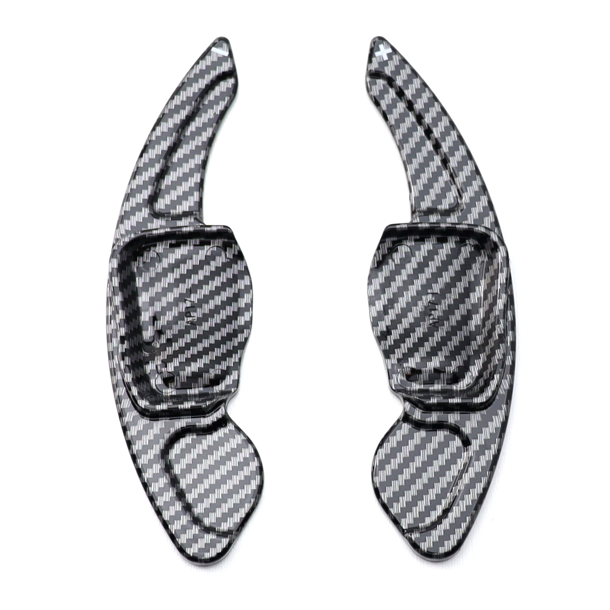 Carbon Fiber Twill Weave Steering Wheel Paddle Shifters for VW MK6 Golf GTI & Jetta - Upgrade Your Driving Experience (Racing, Track Days, Performance Driving)