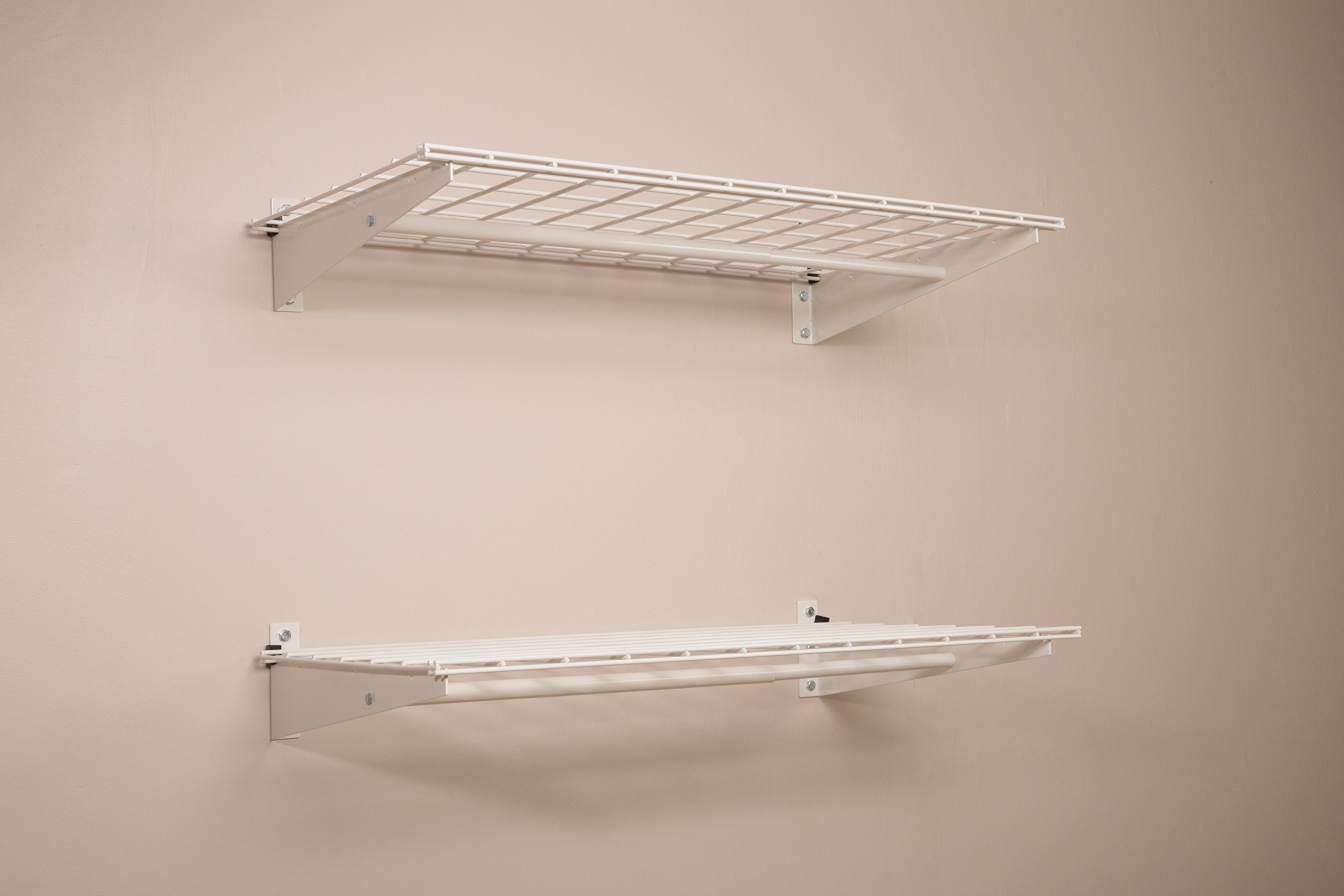 Heavy Duty Steel Wall Garage Shelving 2-Pack - 36
