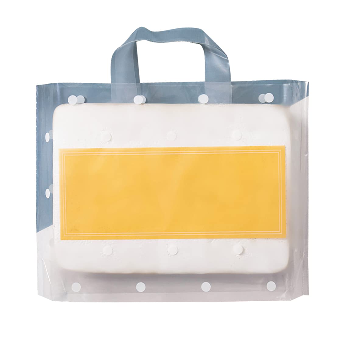 Custom Printed Plastic Bags with Handles - Personalized Logo Merchandise Packaging Bags for T-Shirts, Parties, Retail (50/100/200 Pcs) - Perfect for Branding, Gift Bags & Event Favors