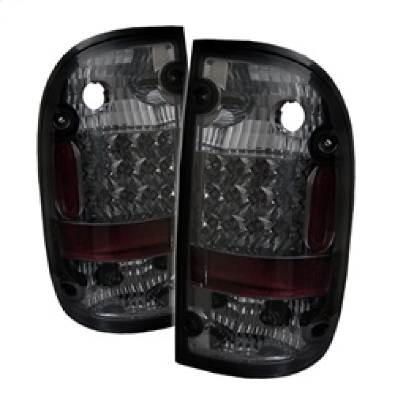 Spyder Auto 5008039 LED Tail Lights - Chrome/Smoked Style for Trucks & SUVs - Enhanced Visibility & Stylish Upgrade for Night Driving & Custom Builds