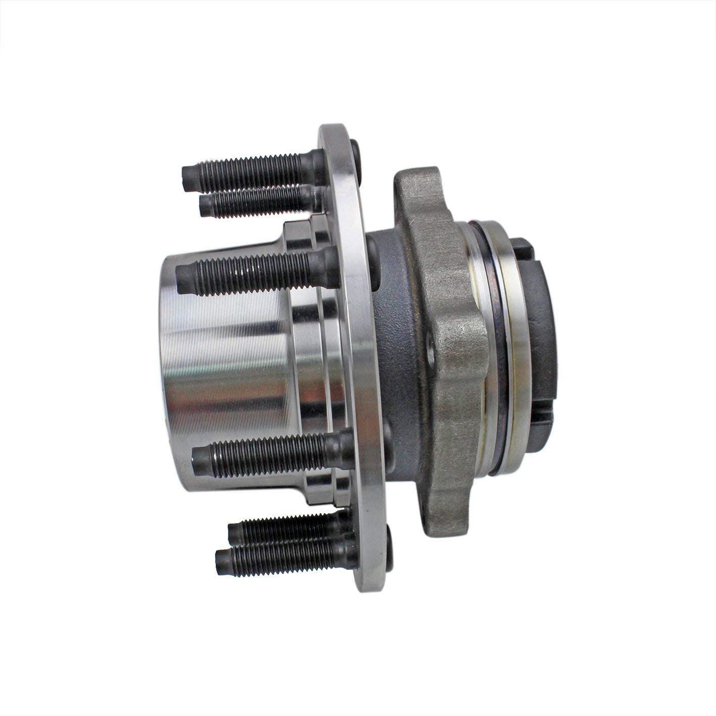 Pair of 2 Front Wheel Hub & Bearing Assembly for 1999 Ford F-250 F-350 Super Duty 4WD SRW - Replacement Parts for Off-Roading, Towing & Heavy-Duty Use