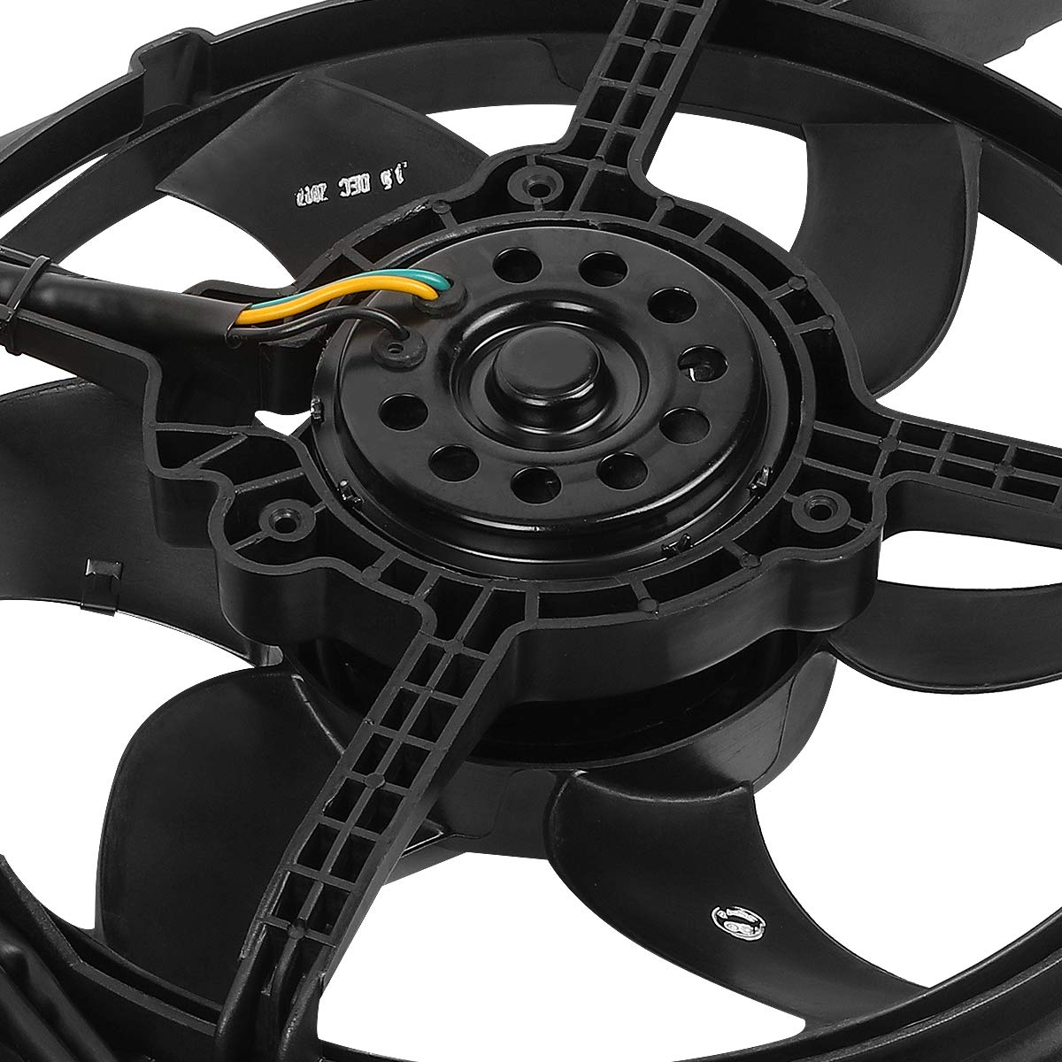 Auto Dynasty CH3115103 OE Style Radiator Cooling Fan Assembly for Chrysler 300M, Concorde, LHS, Intrepid 2.7L 3.5L 1998-2004 Models - Perfect for Engine Cooling & Overheating Prevention