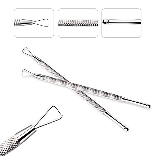 Professional Nail Polish Gel Remover Kit - Includes Nail Clips, Remover Pads, Grits, Nail File Buffer Block, Cuticle Pusher & Brushes - Perfect for Salon, Home Manicure & DIY Nail Care