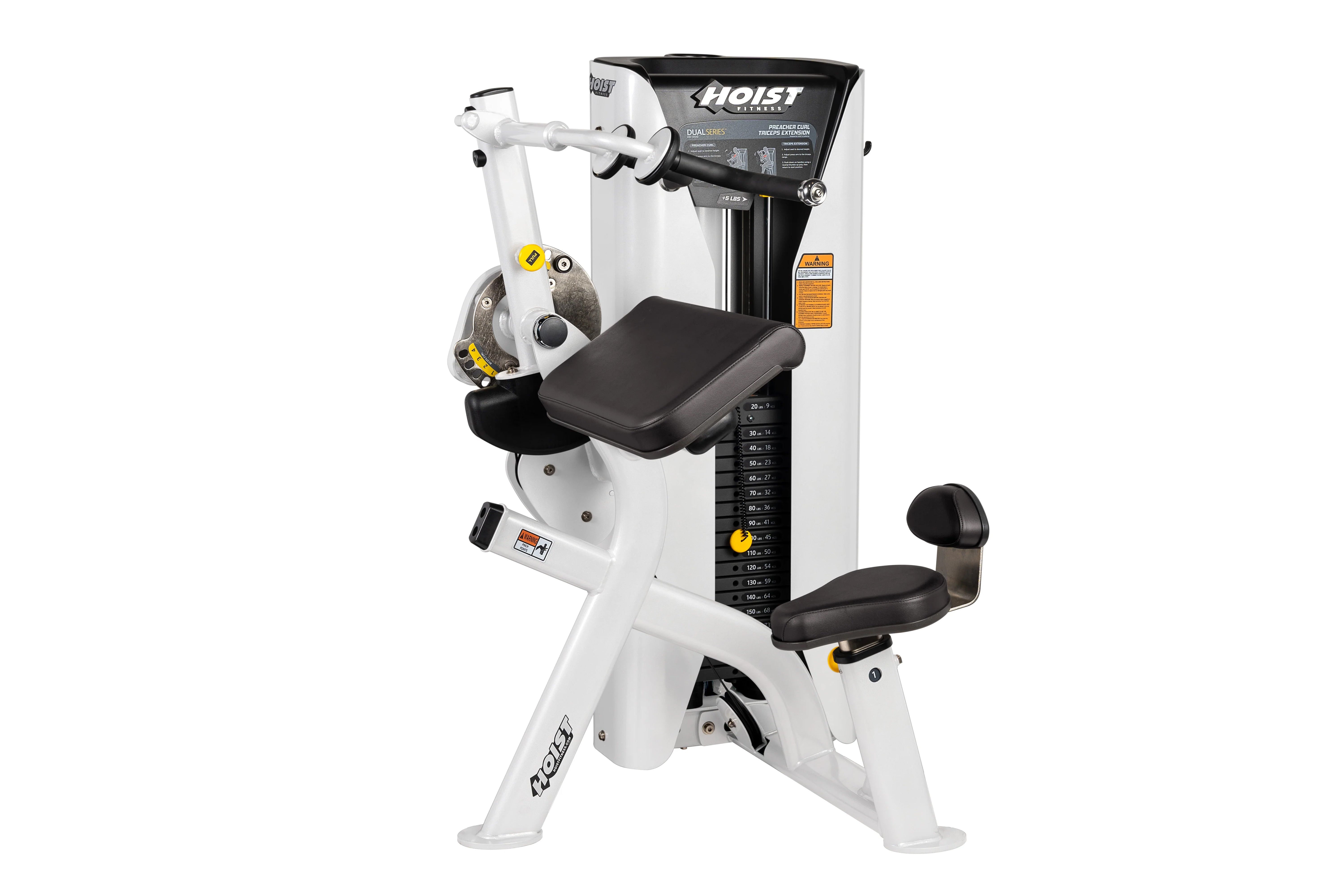 Hoist HD 3100 Preacher Curl & Triceps Extension Bench - Heavy Duty Home Gym Equipment for Arm Workouts & Strength Training - Perfect for Bicep Curls, Triceps Dips & Upper Body Exercises