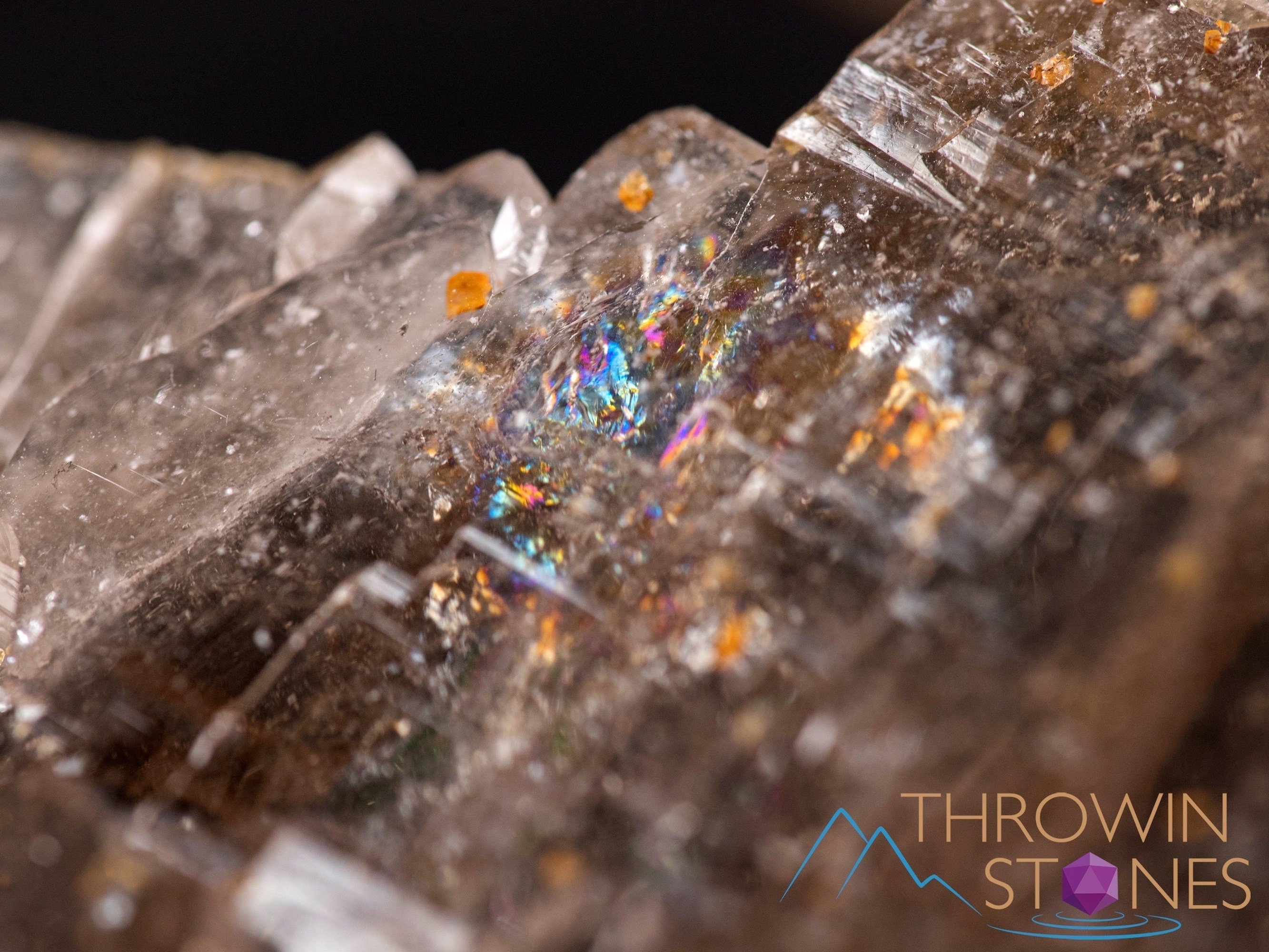 Raw Elestial Quartz Crystal - Large Natural Stones & Minerals for Home Decor, Healing, Meditation & Unique Gifts (40647) | Spiritual Healing Crystals, Feng Shui Decor, Yoga Meditation Accessories