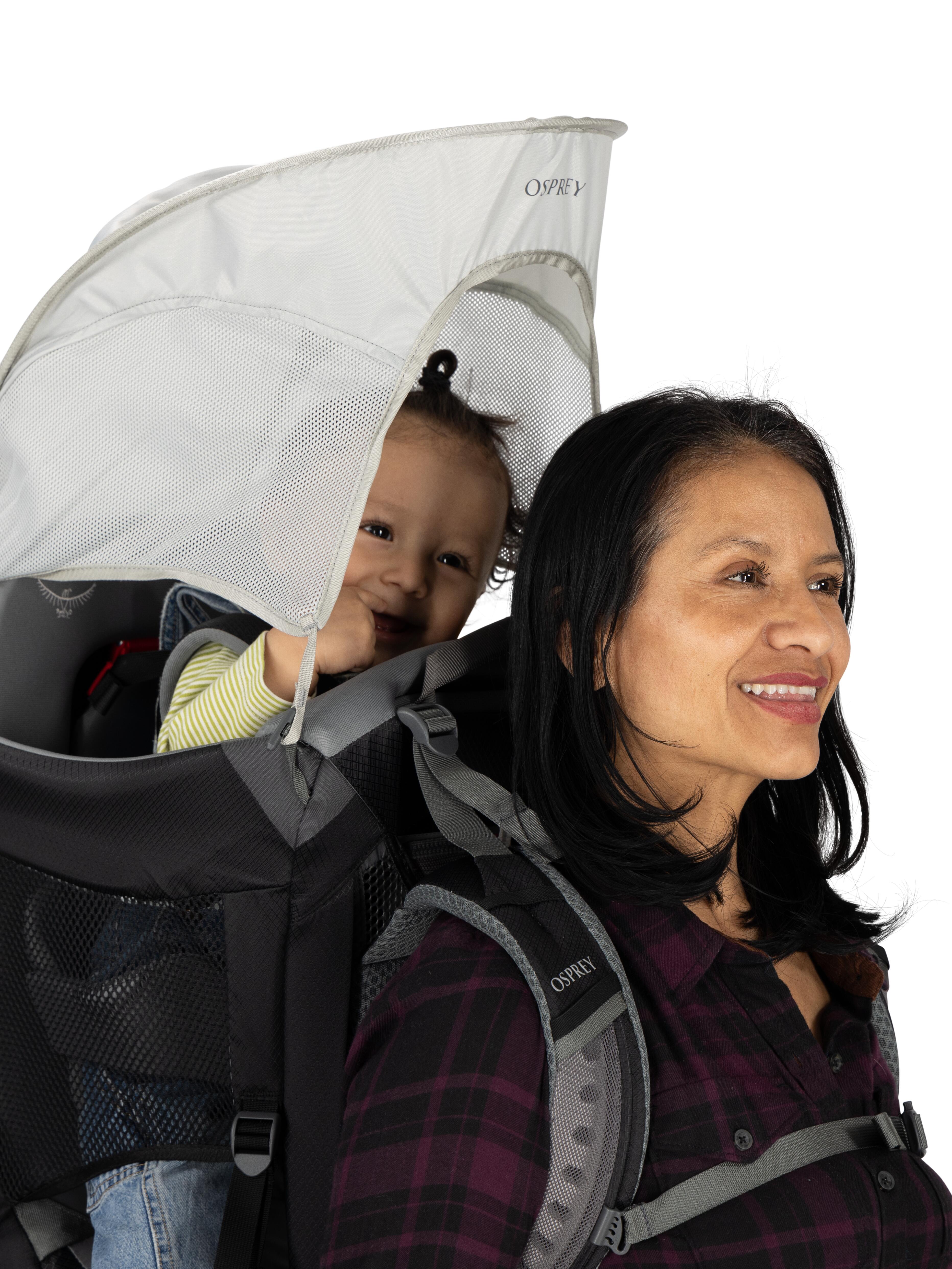 Osprey Poco Premium Child Carrier Backpack - Lightweight & Ergonomic Hiking Baby Carrier for Outdoor Adventures | Perfect for Hiking, Travel & Family Camping Trips