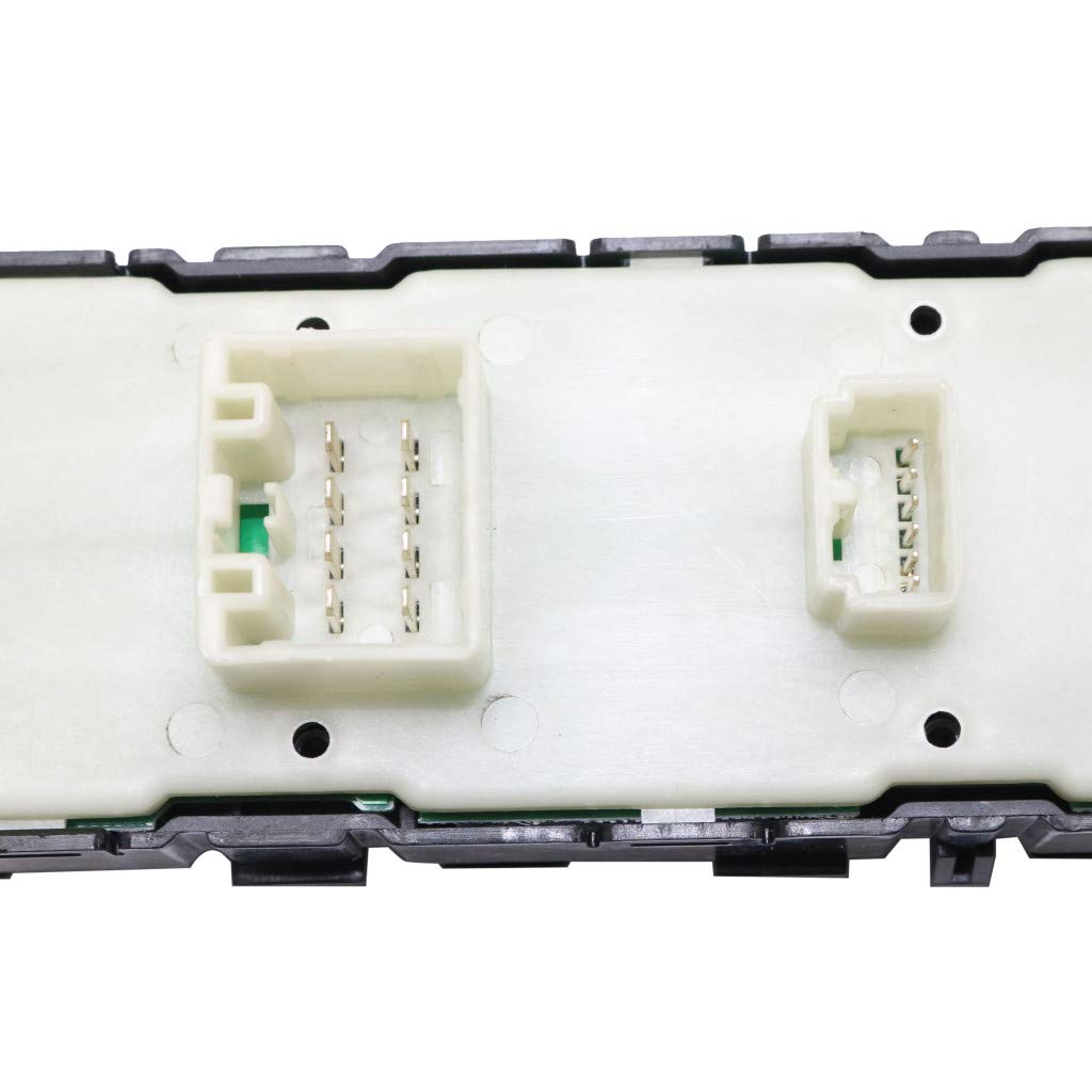 Dodge Avenger Window Switch 2008-2014 Driver Side Front Power Window Regulator with 14 Blade Connector - Compatible with Part Numbers 4602781AA, 4602650AA, 4602736A | Perfect for Window Repair & Replacement in Dodge Avenger Sedans