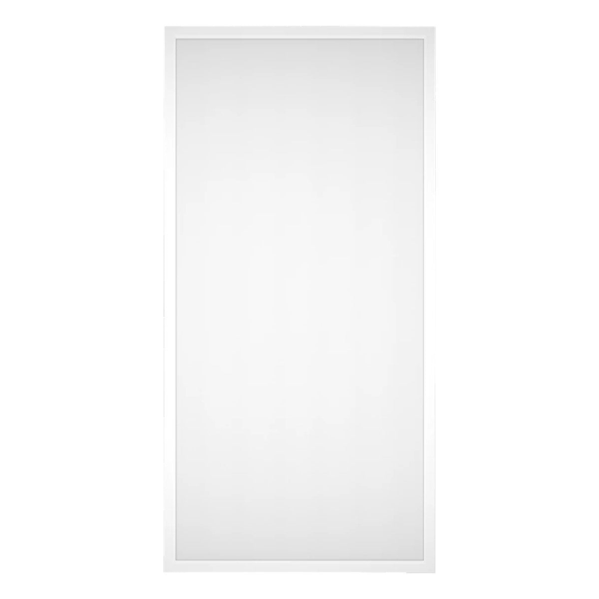 2x4 LED Flat Panel Light 6000 Lumens 50W 3500K/4000K/5000K Color Temperature 120V-277V with Battery Backup - Perfect for Offices, Warehouses, Schools and Commercial Spaces
