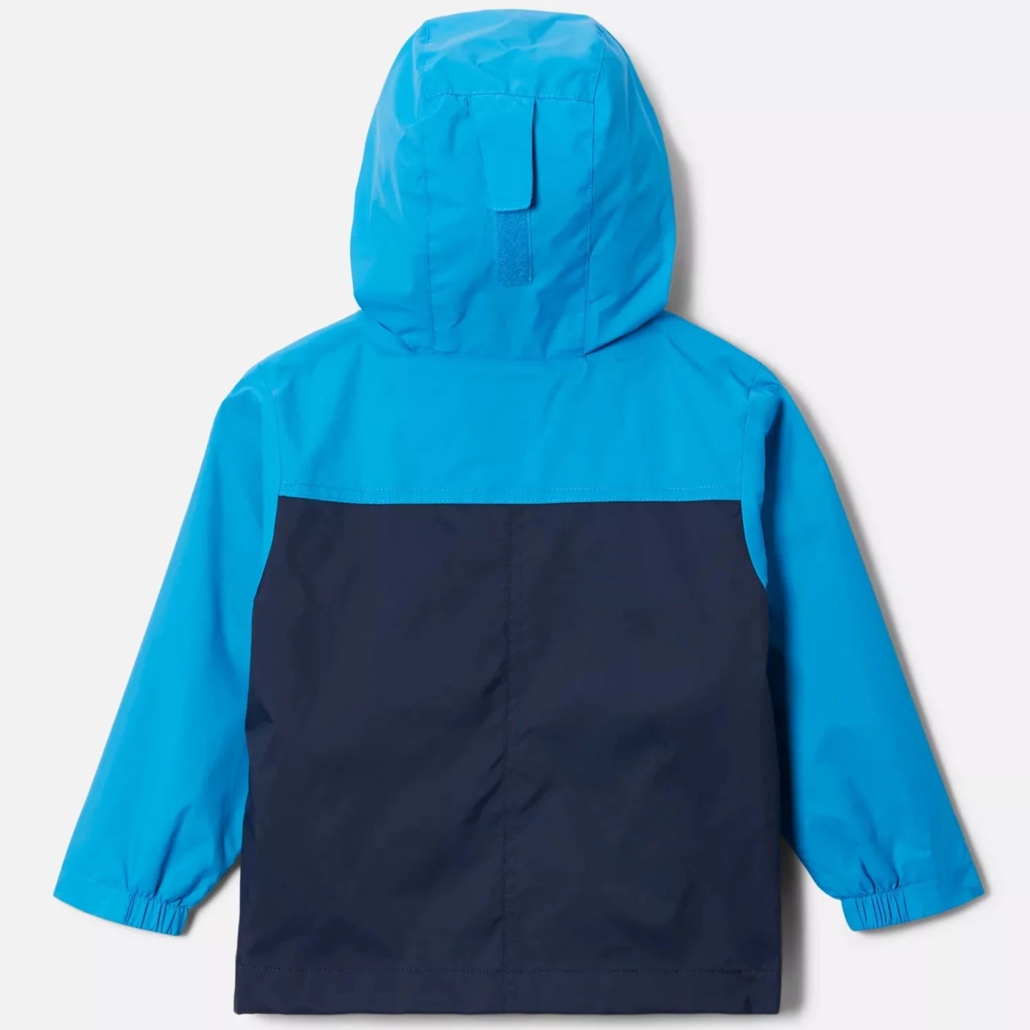 Columbia Compass Blue/Collegiate Navy Rain Zilla Waterproof Toddler Jacket - Lightweight Raincoat for Boys & Girls, Outdoor Play & School Activities
