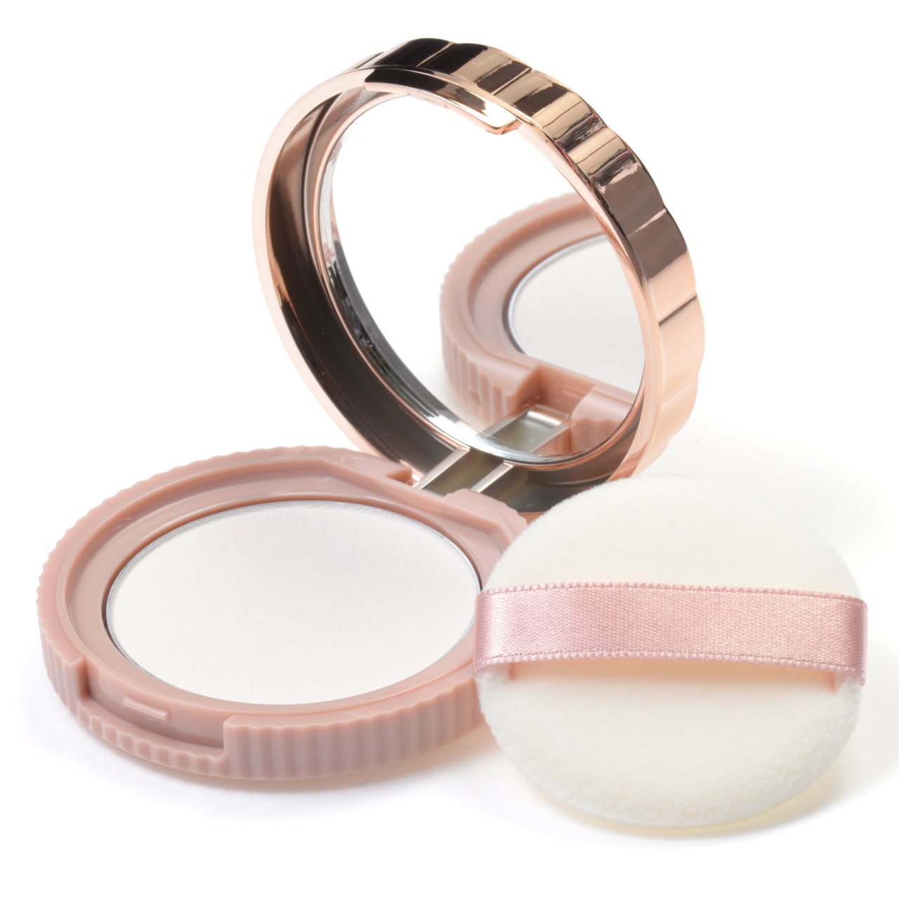 CANMAKE Secret Beauty Powder 0.16 oz (4.5g) - 01 Clear Translucent Setting Powder for Oily Skin | Matte Finish & Oil Control | Perfect for Everyday Makeup & Touch-Ups