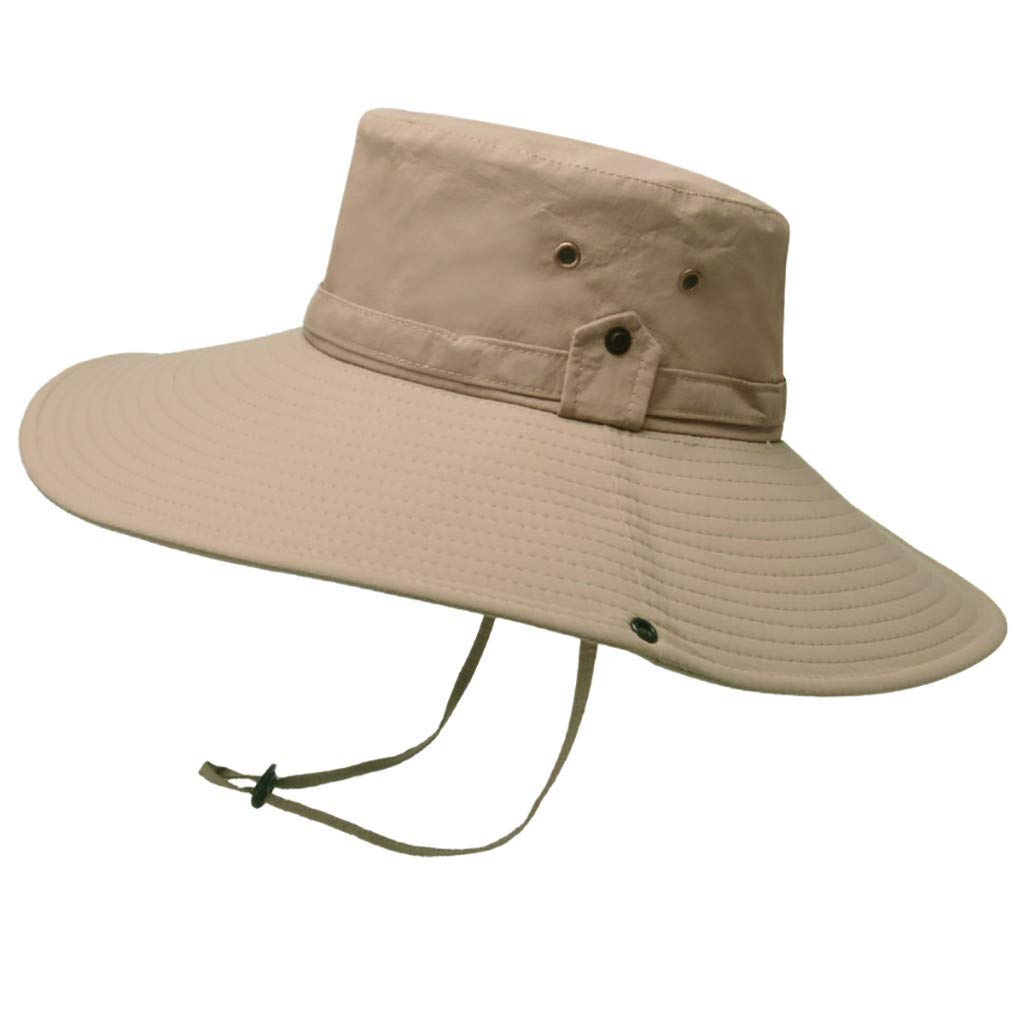 Men's Waterproof Breathable Fisherman Hat - Foldable Sun Protection Bucket Cap for Summer, Beach, Travel & Fishing - UV Shield for Outdoor Activities, Hiking, Camping and Golf