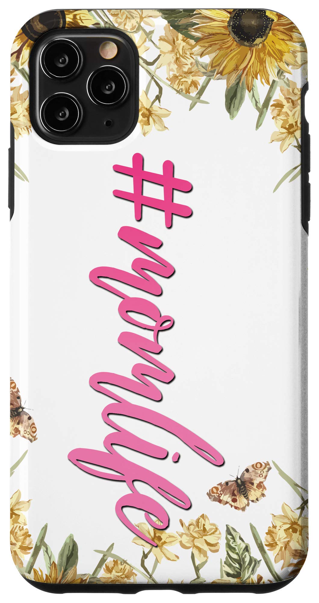 iPhone 11 Pro Max Case - Sunflower Design Shockproof Protective Phone Cover for Women, Perfect Birthday & Mother's Day Gift Idea for Mom - Great for Daily Use, Work & Outdoor Activities