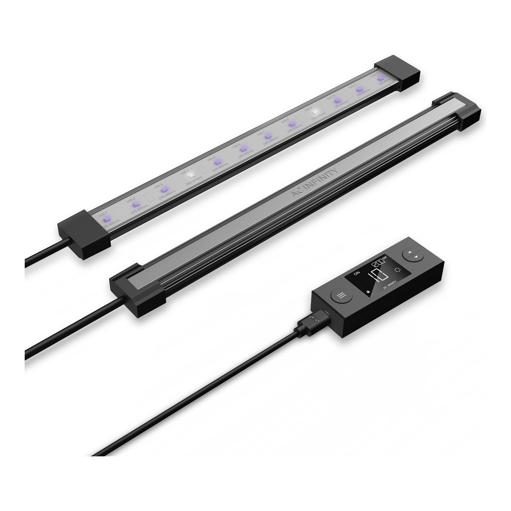 AC Infinity Ionbeam U2 24W Full Spectrum UV LED Grow Light for Indoor Plants - Hydroponics, Greenhouse & Home Gardening