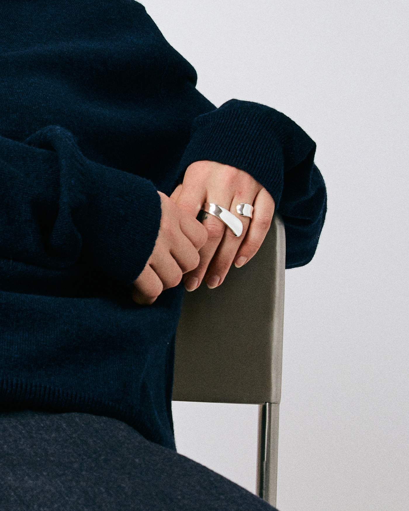 Solene Double Ring - Elegant Stackable Rings for Women, Dainty Gold & Silver Minimalist Rings for Everyday Wear, Perfect Gift for Her - Ideal for Layering, Stacking & Special Occasions