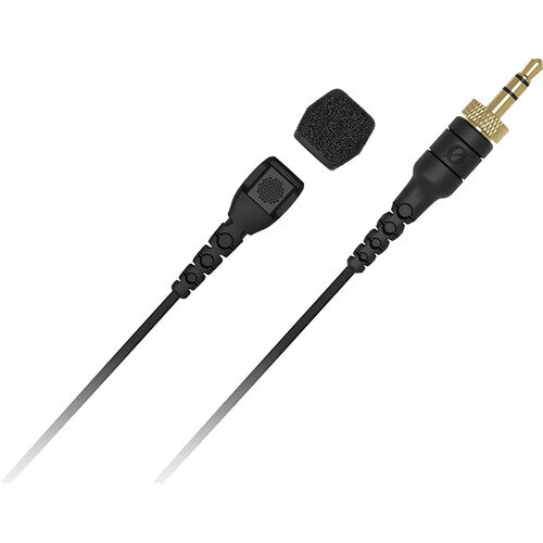 RODE Lavalier II Omnidirectional Lavalier Microphone for iPhone, Android, DSLR - Professional Clip-on Mic for Vlogging, Interviews, YouTube Videos (Black) - Perfect for Content Creators, Podcasters & Live Streaming