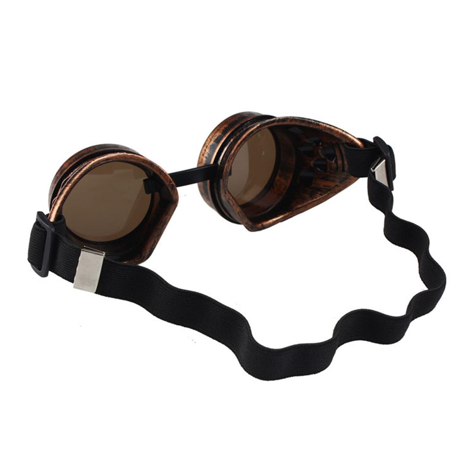 Vintage Steampunk Goggles - Gothic Cosplay Glasses for Halloween, LARP, Steampunk Costumes & Theater Performances