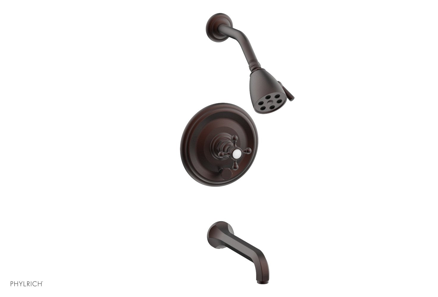 HEX TRADITIONAL Pressure Balance Tub and Shower Faucet Set 500 26 - Perfect for Bathroom Renovation and Modern Home Upgrade