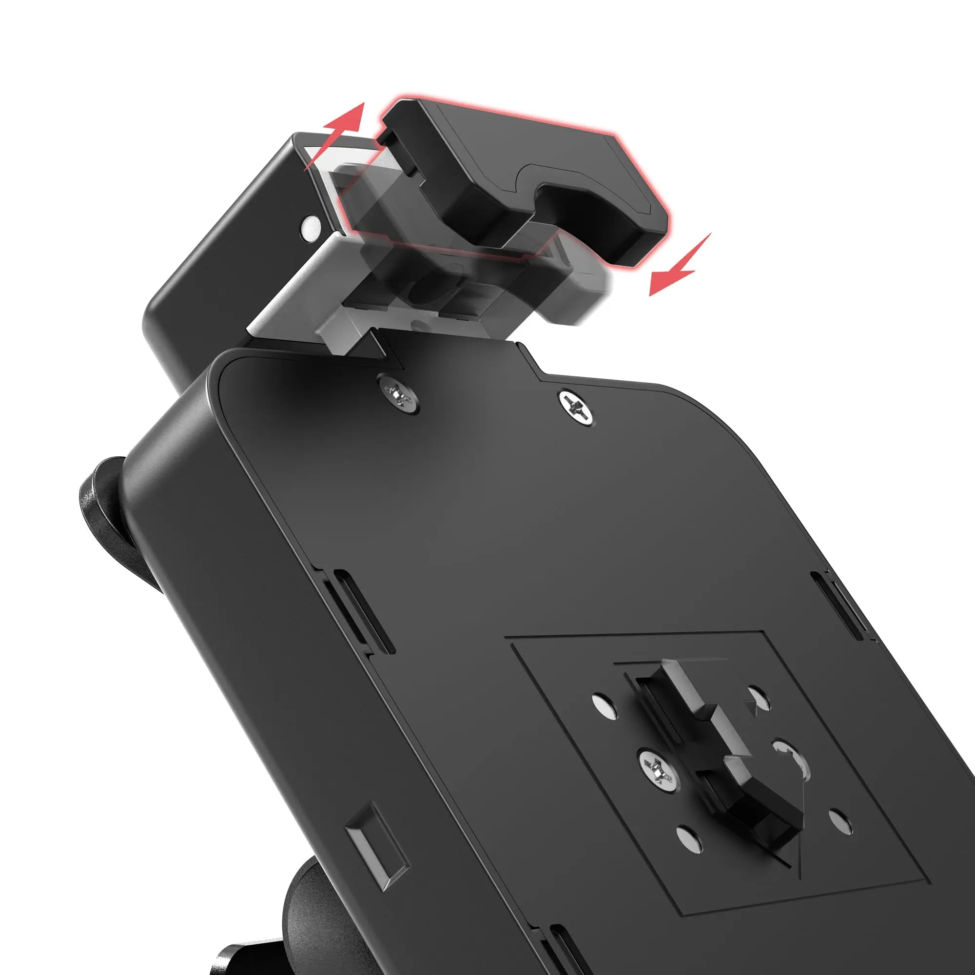 Custom Aluminum Flex Vehicle Mount with Secure Holder for Otterbox uniVERSE & Defender Series Phone Cases - Perfect for Car, Truck, and Dashboard Use