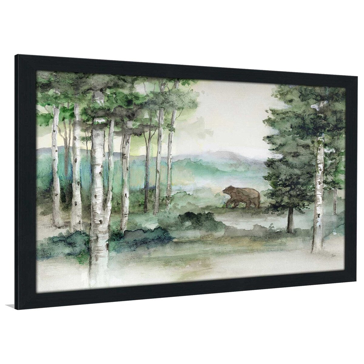 Bear Mountain Landscape Print on Acrylic - Stunning Wall Art for Home & Office Decor | Perfect for Living Room, Bedroom, or Gift