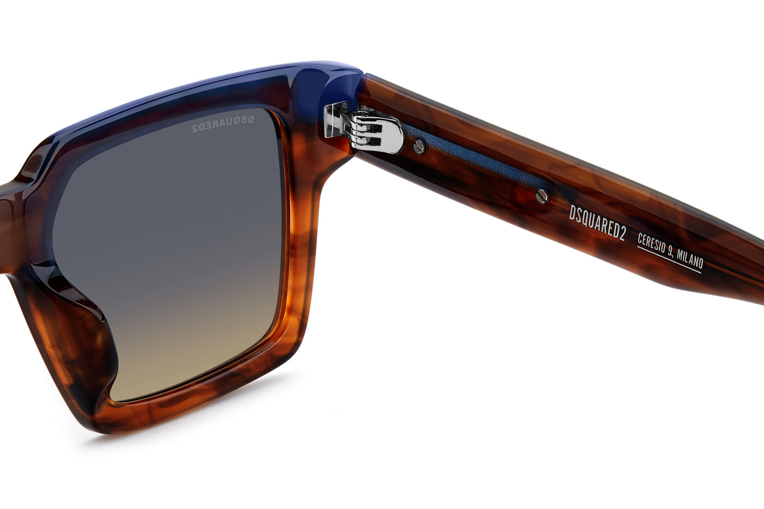 DSQUARED2 D2 0161/G/S Sunglasses - Polarized UV Protection Aviator Style for Men & Women - Perfect for Driving, Travel & Outdoor Activities