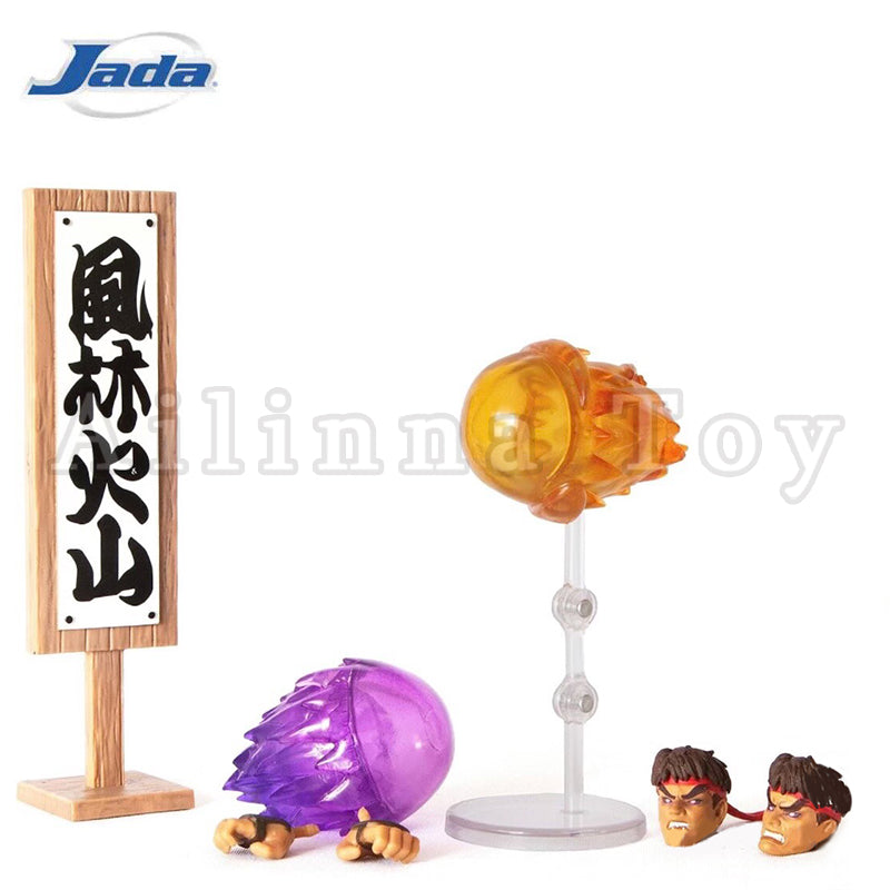 Jada Toys 1/12 Scale 6-Inch Evil Ryu Action Figure - Ultra Street Fighter II: The Final Challengers Collectible for Display & Gaming Enthusiasts