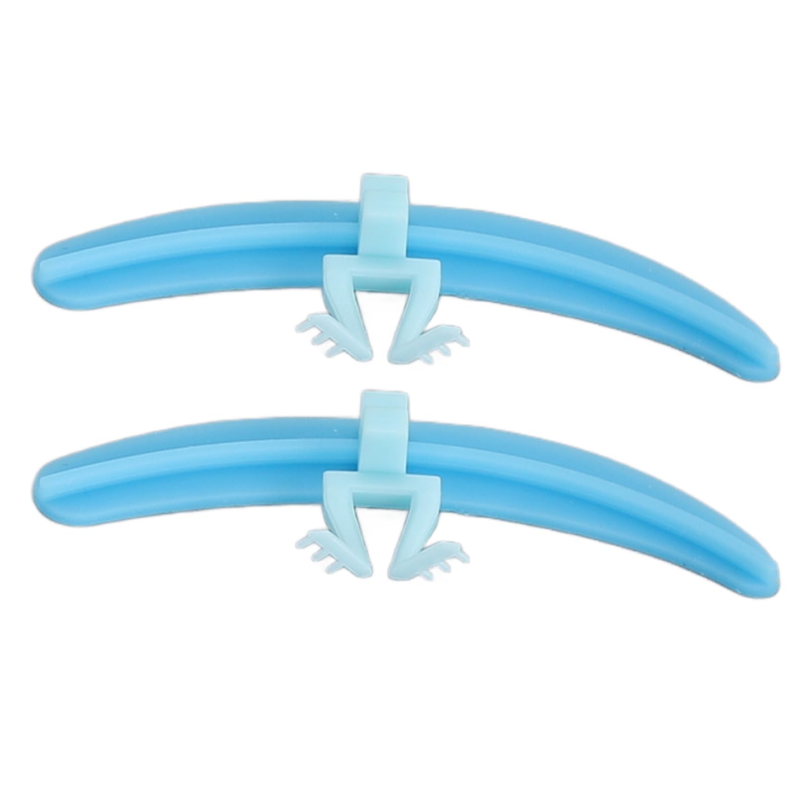 Professional Eyelash Separator Tool - Washable & Reusable Silicone Lash Extension Tool with Stable Base for Beauty Salon (Blue) | Perfect for Lash Artists, DIY Eyelash Extensions & Home Beauty Care