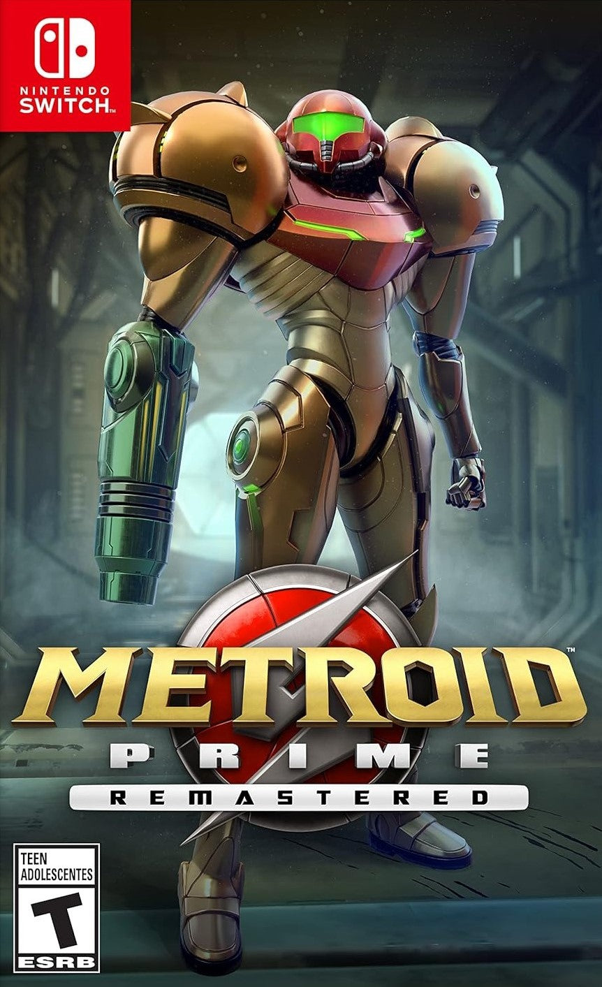 Metroid Prime Remastered - Nintendo Switch Game | Classic Sci-Fi Adventure | Perfect for Gaming Enthusiasts & Collectors | Play at Home or On-The-Go