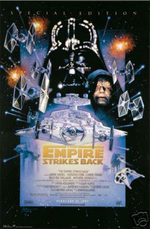 Star Wars The Empire Strikes Back Movie Poster 24x36 Inches - Premium Quality Wall Art for Home, Office & Theater Decor - Hot Stuff Enterprise 1653-24x36-MV