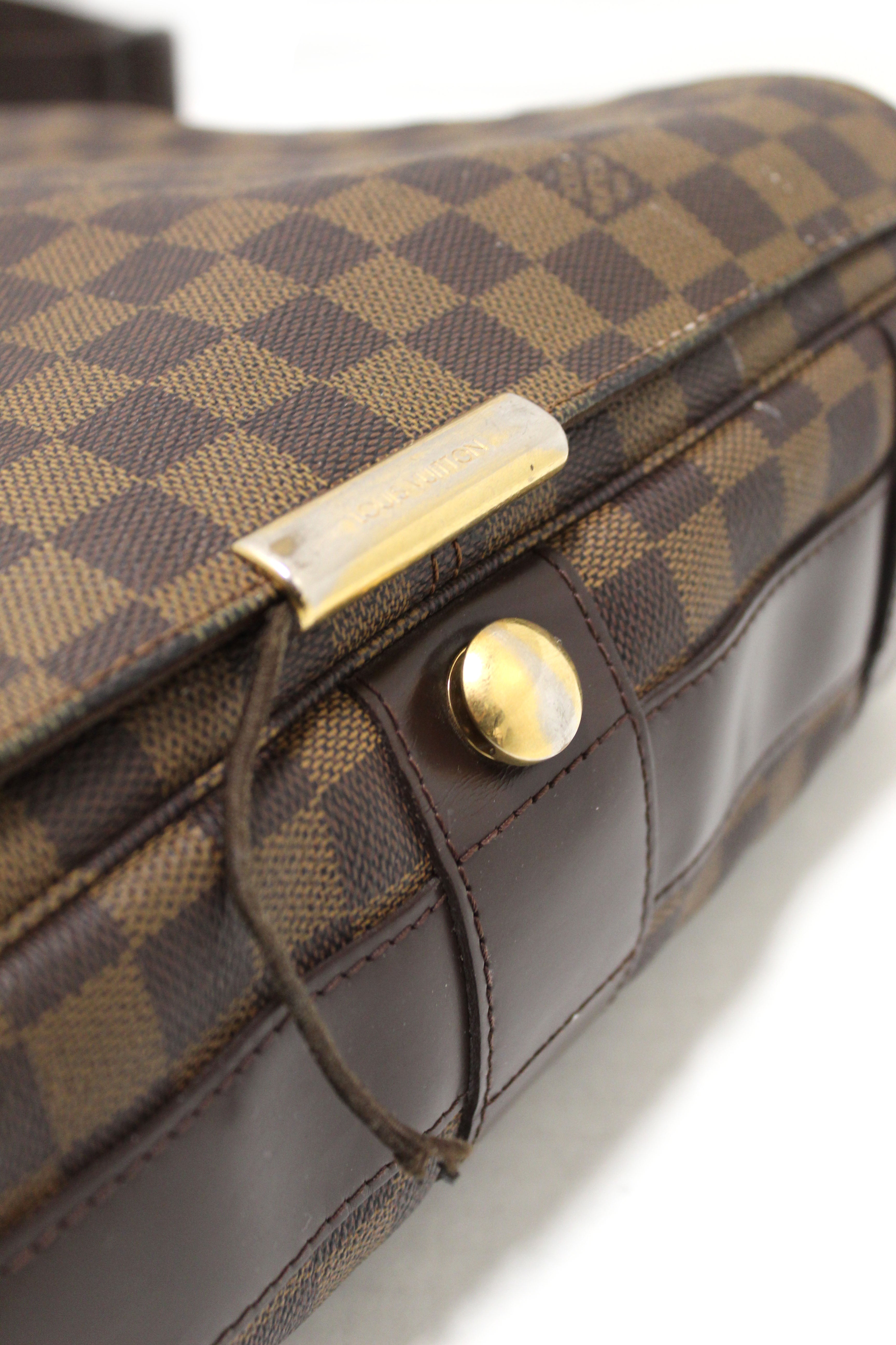 Authentic Louis Vuitton Damier Ebene Bastille Messenger Bag for Men - Luxury Crossbody Bag with Adjustable Strap, Perfect for Work, Travel & Daily Use