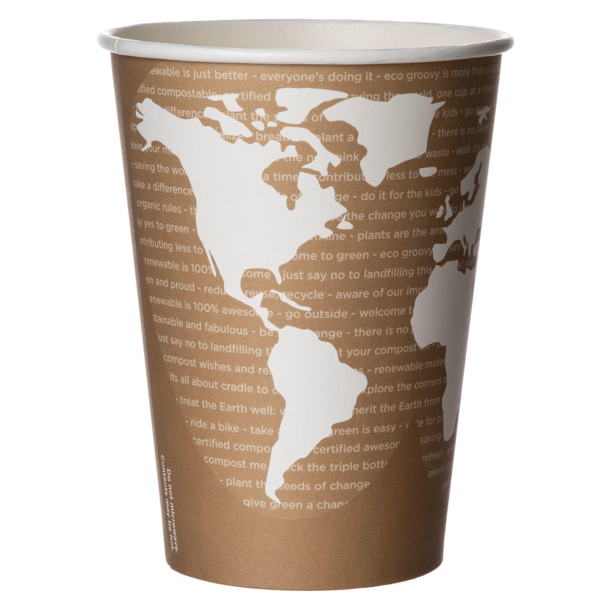 ECO PRODUCTS Compostable 32oz Lined Paper Food Bowls - Case of 500, Plant-Based PLA Lined Disposable Containers | BPI-Certified, ASTM Compliant | Perfect for Restaurants, Catering & Eco-Friendly Events | Sustainable Alternative to Plastic Bowls