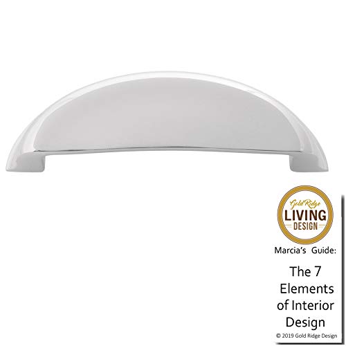 Stainless Steel Fuller Cup Pulls (5 Pack) - 3.8
