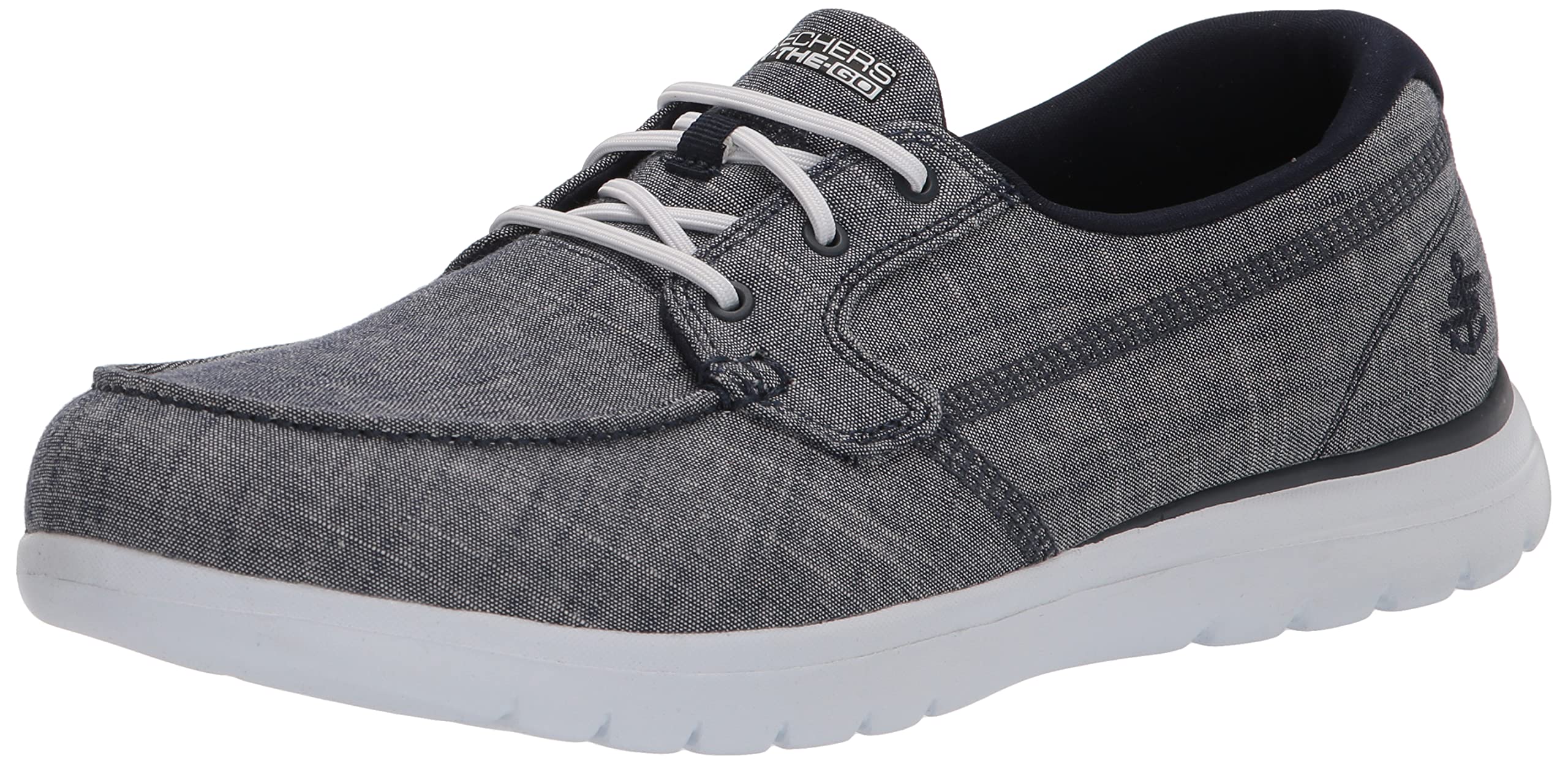 Skechers Women's On-The-Go Flex-Ashore Boat Shoes - Comfortable Slip-On Casual Shoes for Walking, Travel & Everyday Wear
