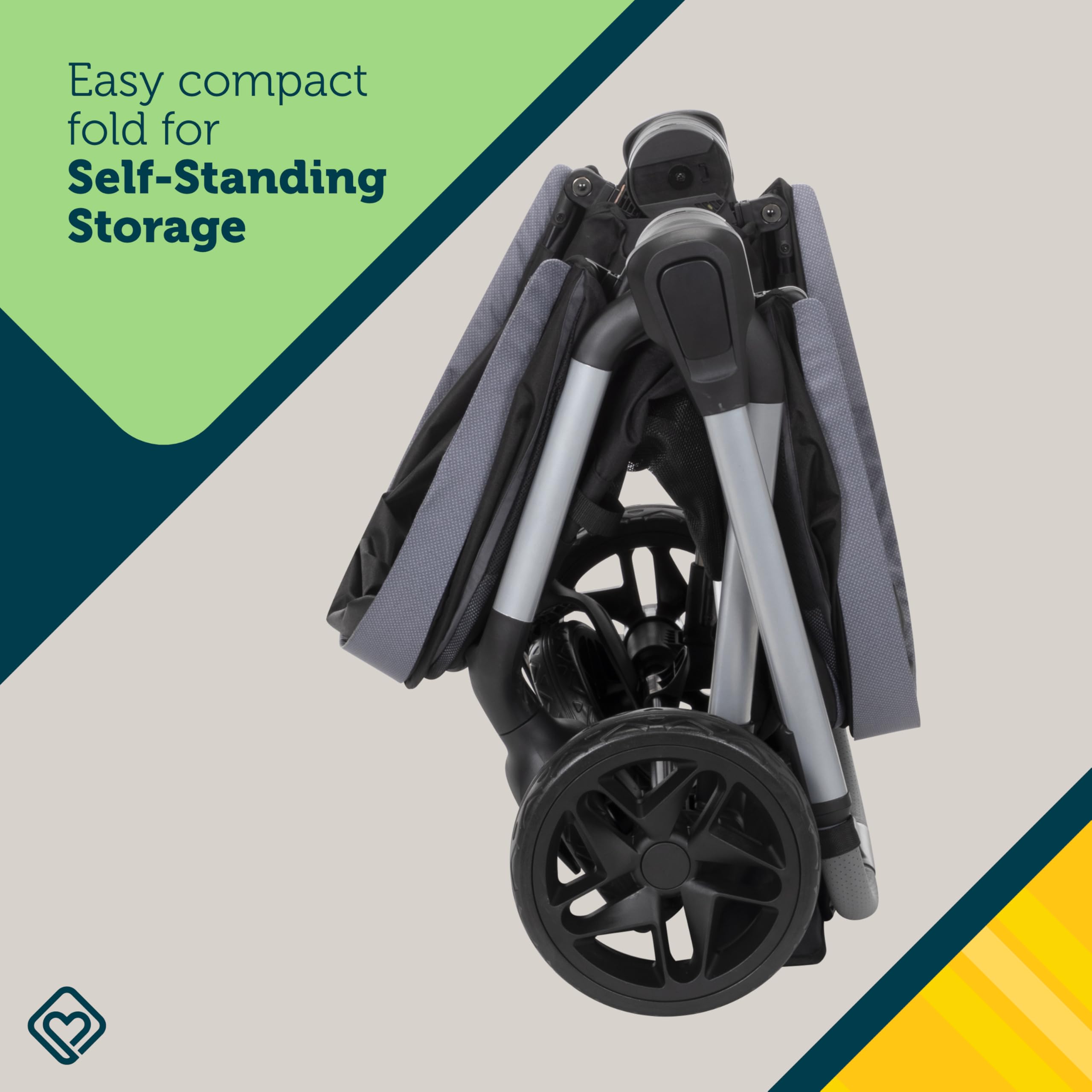 Safety 1st Summit Wagon Stroller for 2 Kids - Double Baby Stroller Wagon with Removable Child Tray, 2 Cup Holders & Wave Runner Wheels | Perfect for Park Outings, Beach Trips & Family Adventures