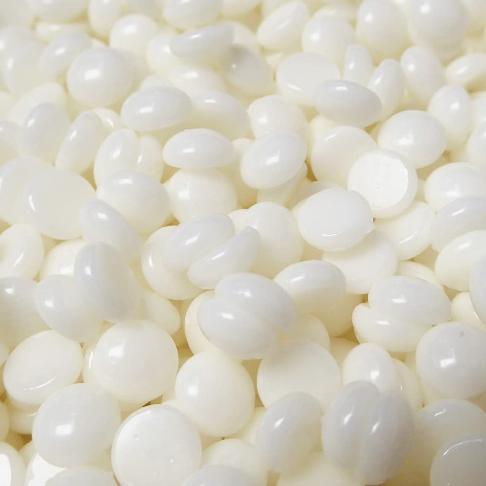 Premium Coconut Hard Wax for Hair Removal - Rosin-Free, Multidirectional, Bulk 12kg (26.6lb) - Ideal for Professional Salons, Spas & At-Home Waxing