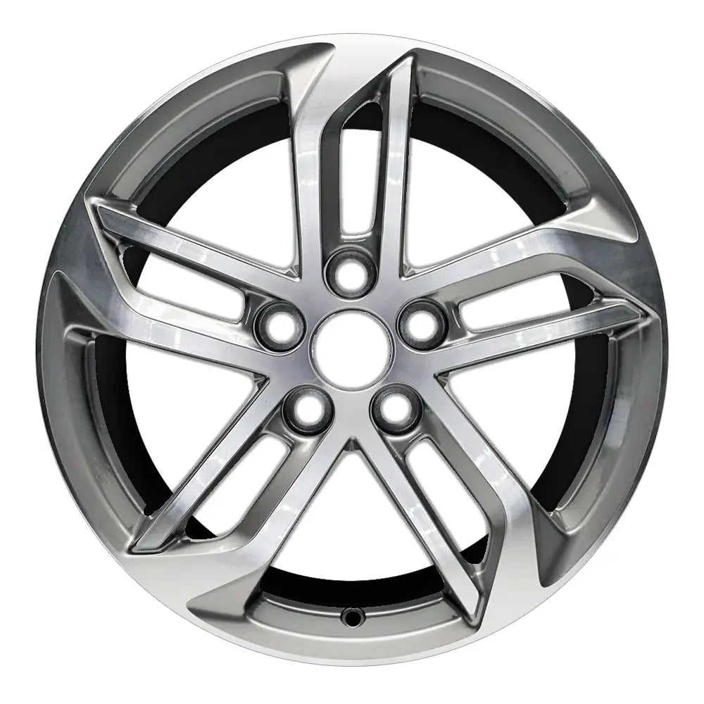 18 Inch Chevy Equinox Rim ALY05757 2016-2017 Machined OEM Wheels 23446989 - Replacement for Damaged Wheels, Perfect for Off-Roading & Winter Driving