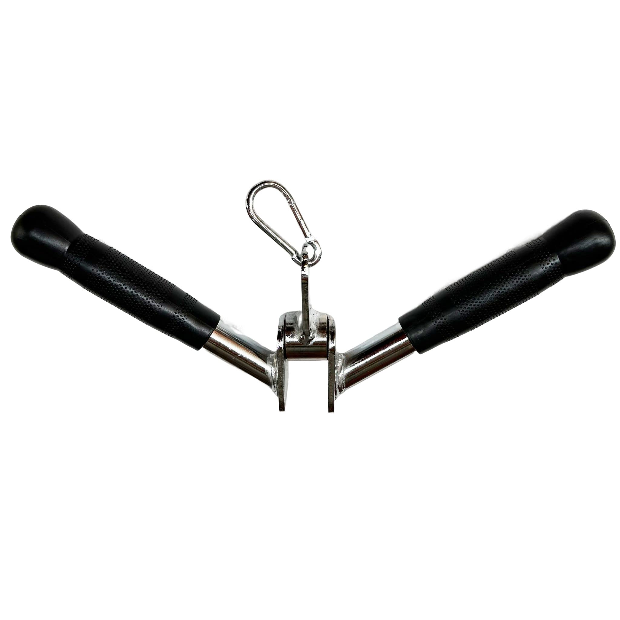 V-Shaped Bar Press Down Attachment - Heavy Duty Tricep Cable Machine Bar for Gym & Home Workouts - Perfect for Triceps, Shoulders & Back Training