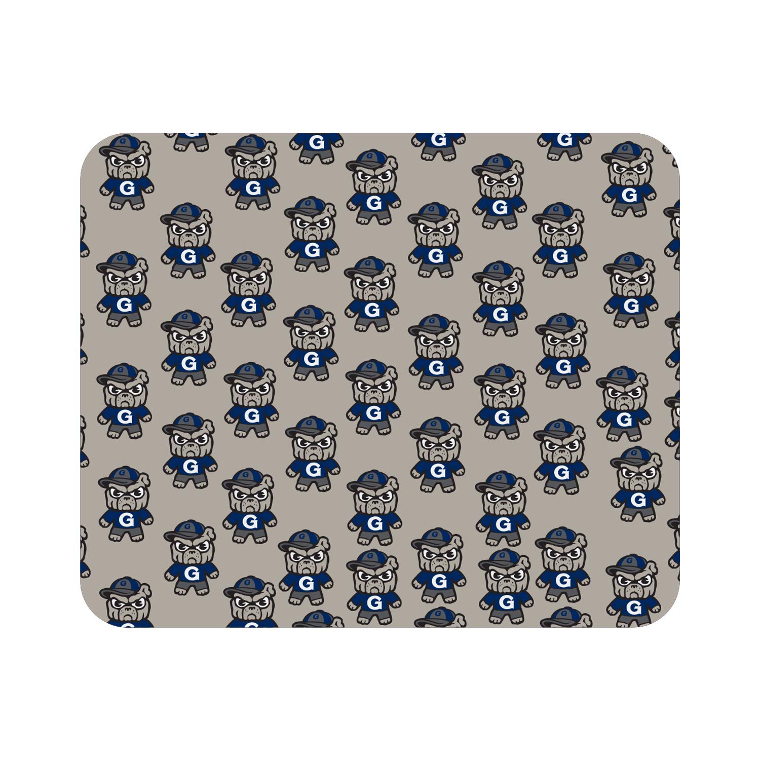 Georgetown University Standard Fabric Mouse Pad - Non-Slip Desk Accessory for Gaming & Office Use - OTM Essentials Tokyodachi Mascot Design - Perfect for Dorms, Workstations & Computer Setups