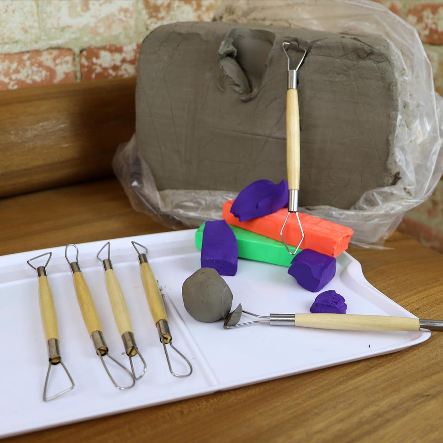 Art Advantage Double Wire End Modeling Tool Set 8